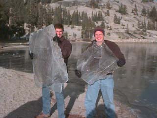 Bret and Todd Ice Chunks...